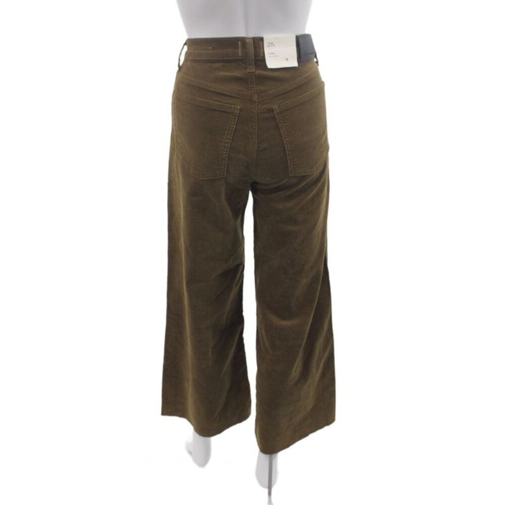 Citizens of Humanity Womens Cropped Pants Brown Size 25